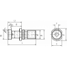 Штревель CODOLO ISO50-7388/2A-FORO+OR