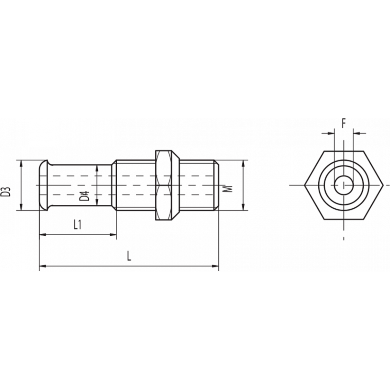 Штревель CODOLI ISO40 CB FERRARI+DADO