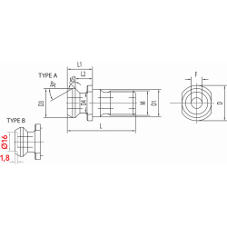 Штревель CODOLI ISO50 X MAZAK L-65,2