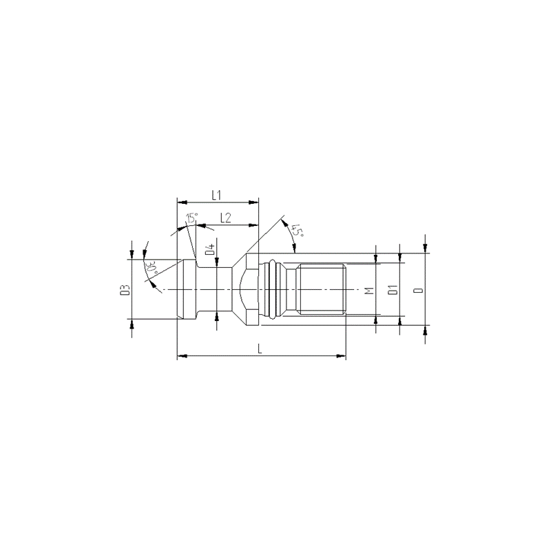 Штревель CODOLI ISO50 DIN 69872NON FOR. Штревель CODOLI ISO50 DIN 69872NON FOR.