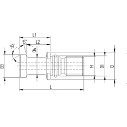 Штревель CODOLI ISO50 7388/2A M24 NON FOR.