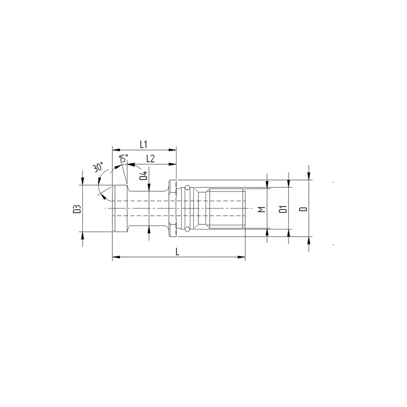 Штревель CODOLI ISO50 7388/2A M24 NON FOR. Штревель CODOLI ISO50 7388/2A M24 NON FOR.