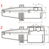 Оправка SK40-SL20-130