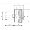 Вставка для метчиков IBS3-14X11