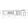 Патрон резьбонарезной SL25-WER25-80