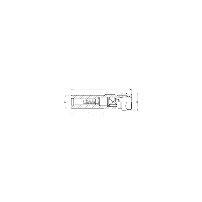 Патрон резьбонарезной BC32-WER25-130