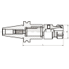 Патрон резьбонарезной SK50-WER25-90