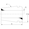 Цанга PINZA ER 25 Ø - 10,0