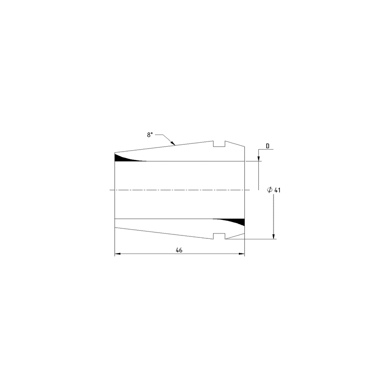 Цанга PINZA ER 40 Ø - 3,0