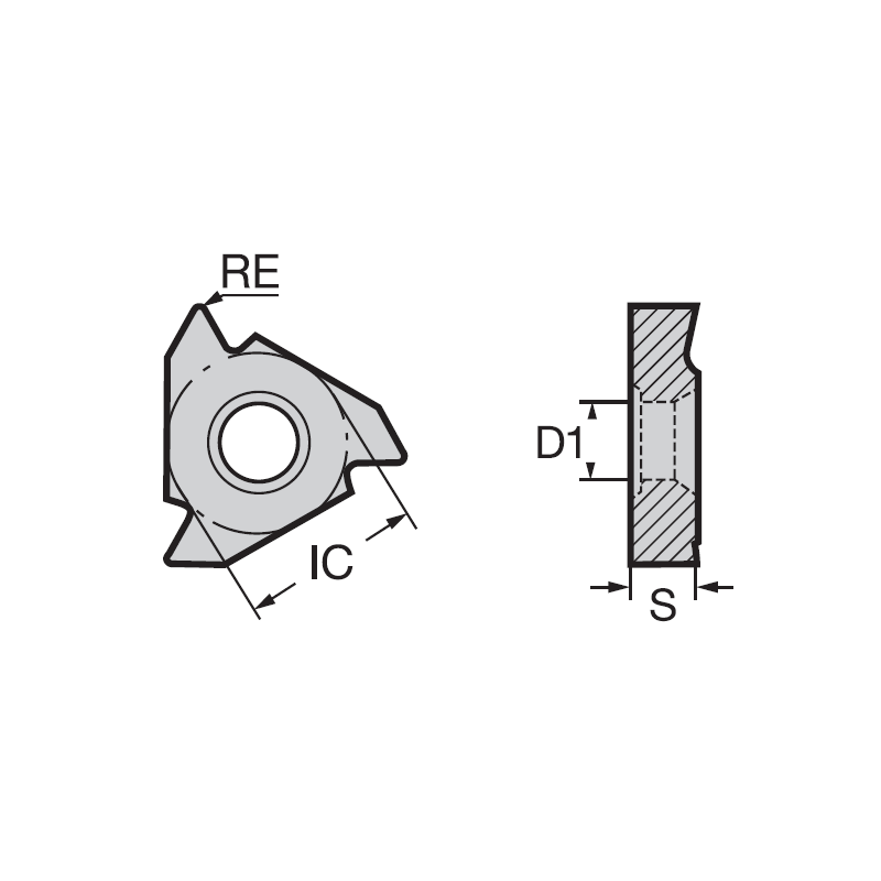 Пластина 16ER200ISO NBH450U NIKKO