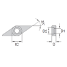 Подкладная пластина NT-SH050 (VB16,VC16) PARTS NIKKO