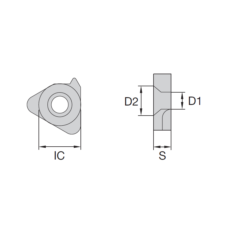 Подкладная пластина NT-SH065 (16IR,16EL) PARTS NIKKO