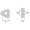Подкладная пластина NT-SH065 (16IR,16EL) PARTS NIKKO