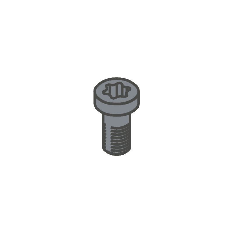 Винт подкладной пластины NT-SR009 PARTS NIKKO