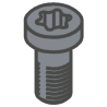 Винт подкладной пластины NT-SR009 PARTS NIKKO
