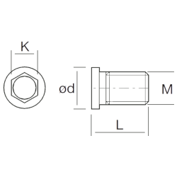 Винт подкладной пластины NT-SR001 PARTS NIKKO