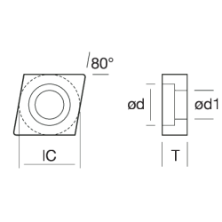 Подкладная пластина NT-SH001 (CC12) PARTS NIKKO