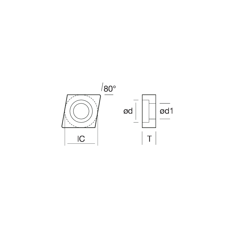 Подкладная пластина NT-SH001 (CC12) PARTS NIKKO
