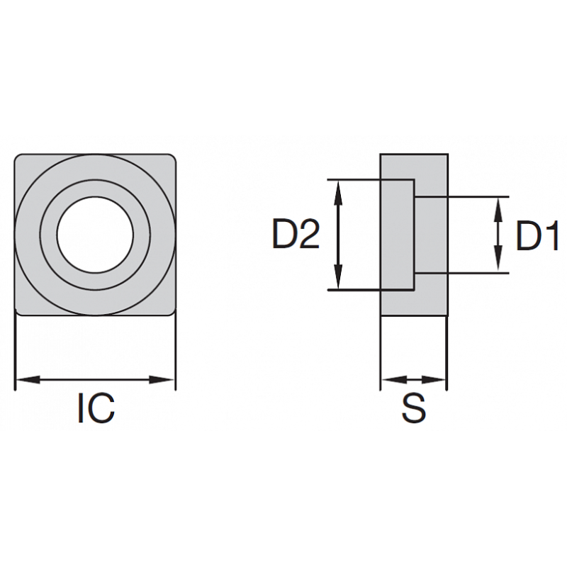 Подкладная пластина NT-SH090 (SN19) PARTS NIKKO