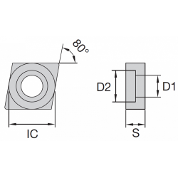 Подкладная пластина NT-SH030 (CN12) PARTS NIKKO