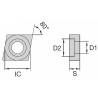 Подкладная пластина NT-SH030 (CN12) PARTS NIKKO