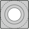 Подкладная пластина NT-SH009 (SNEX12) PARTS NIKKO