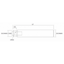 Держатель NT-ARB D25-M12-200 HOLDERS NIKKO