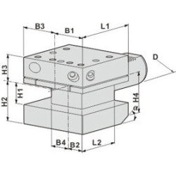 Резцедержатель D1-30x20