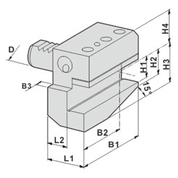 Резцедержатель B6-30x20