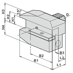 Резцедержатель B7-30x20