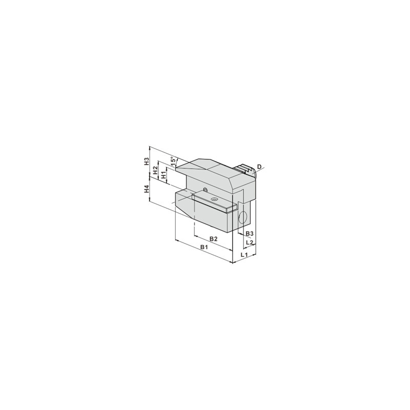 Резцедержатель B7-30x20 Резцедержатель B7-30x20