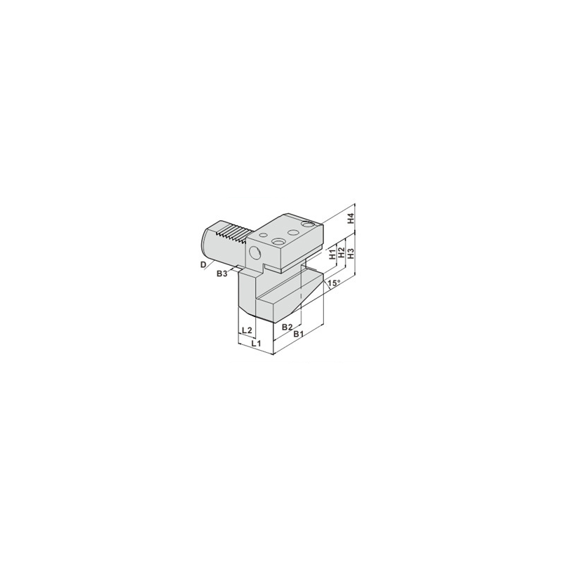 Резцедержатель B2-20x16 Резцедержатель B2-20x16
