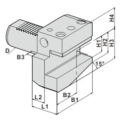 Резцедержатель B2-40x25