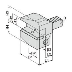 Резцедержатель B3-30x20