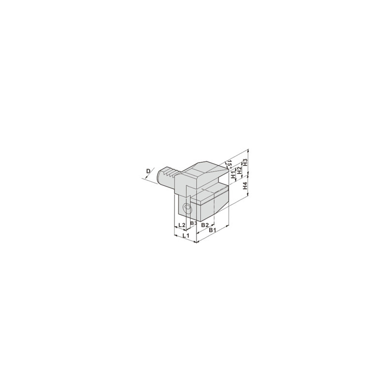 Резцедержатель B4-60x32 Резцедержатель B4-60x32