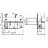 Резцедержатель RADIALE LUNGO B8-16X12X34