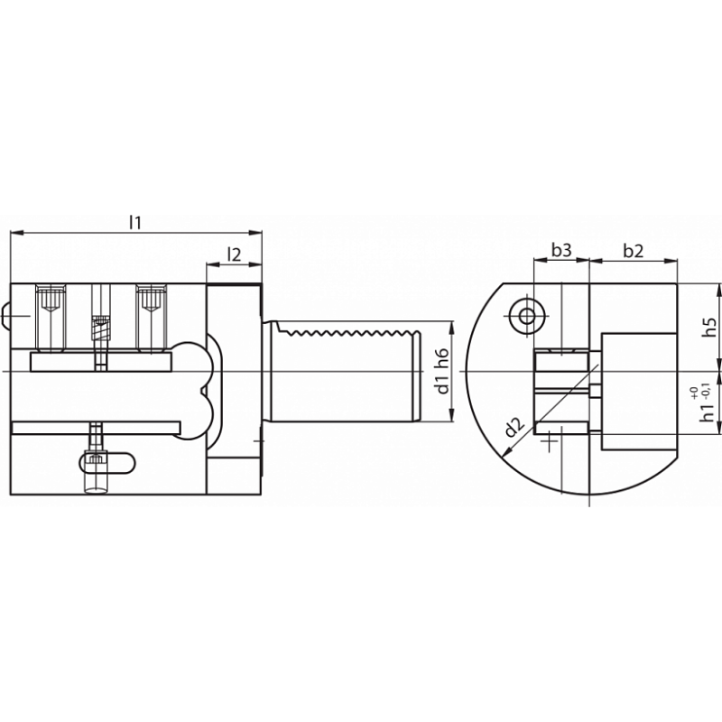 Резцедержатель ASSIALE FORMA C1S-40X25