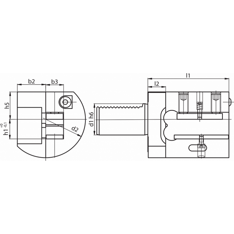 Резцедержатель ASSIALE FORMA C2S-50X32