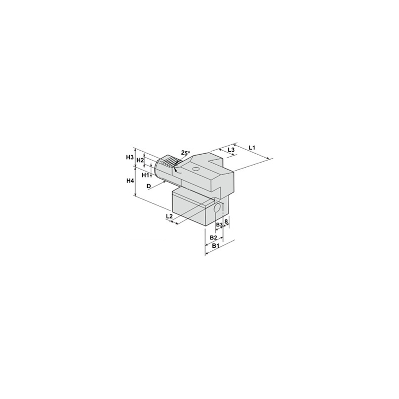 Резцедержатель C4-30x20