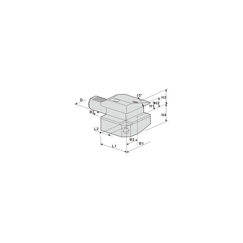 Резцедержатель CB4-60x32 Резцедержатель CB4-60x32