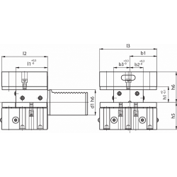 Резцедержатель PORT.COMBINATO FORMA D2-60X32