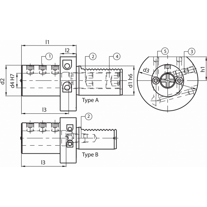 Держатель расточных резцов FORMA E2-30X40