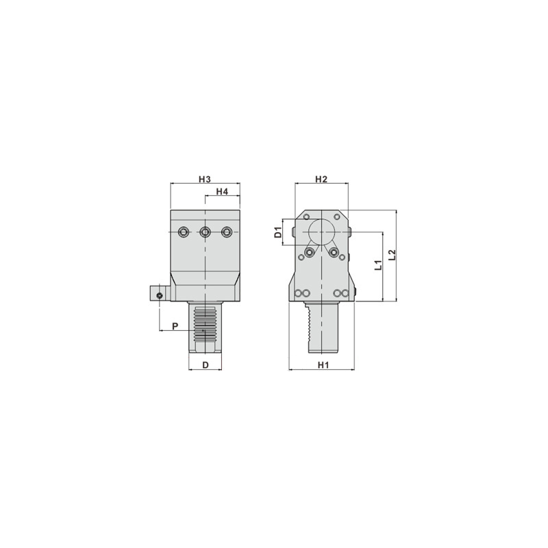 Держатель расточных резцов T1-40-40-100