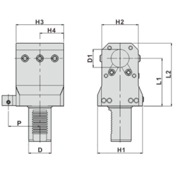 Держатель расточных резцов T1-40-32-85