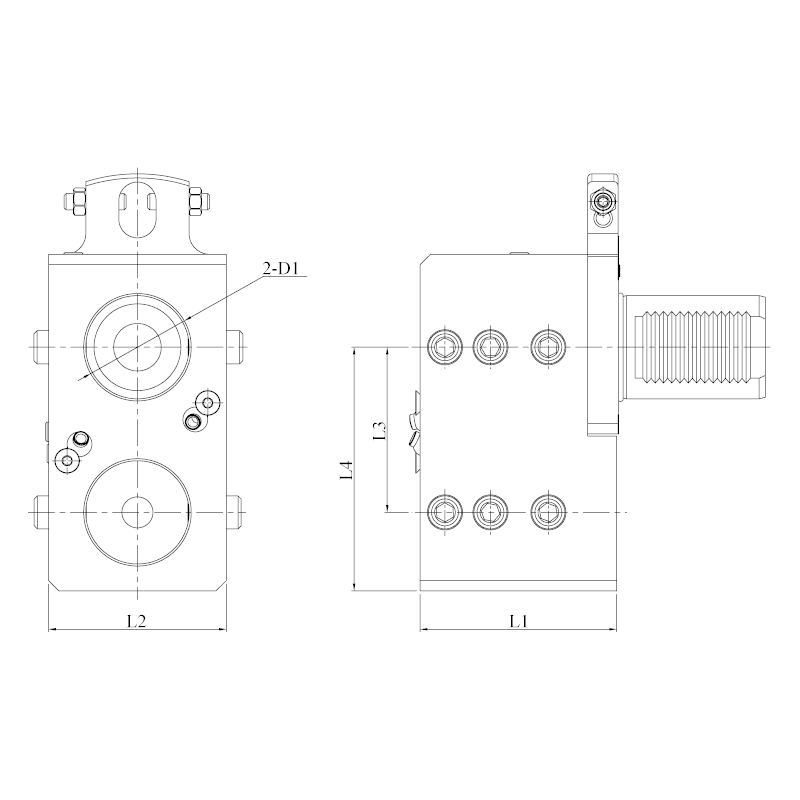 Держатель расточных резцов E2-30-2x25-35
