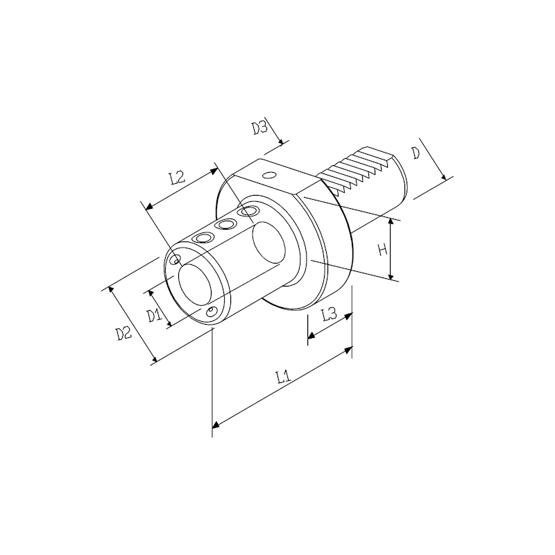 Держатель расточных резцов E2-50x20