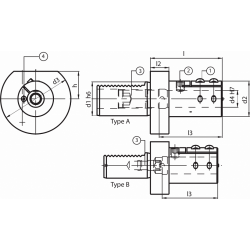 Держатель расточных резцов FORMA E2-50X25-TAG