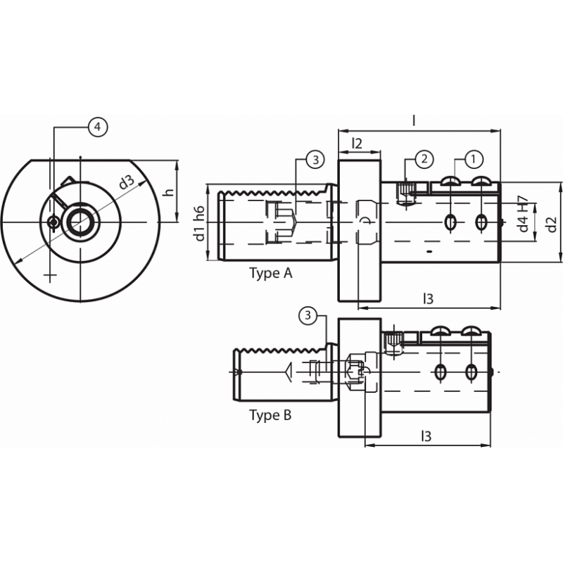 Держатель расточных резцов FORMA E2-50X25-TAG