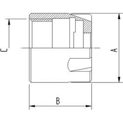 Гайка GHIERA MINI ER 16M