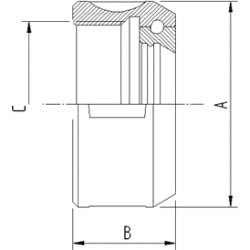 Гайка EOC 32